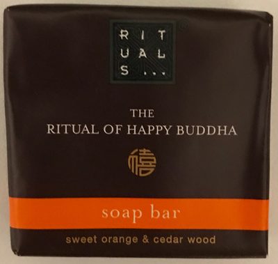 The RItual of Happy Buddha Soap Bar Sweet Orange & Cedar Wood - 1