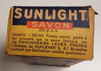 SUNLIGHT - Ingrediënten - fr