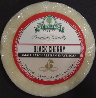 Black Cherry Shave Soap - 1