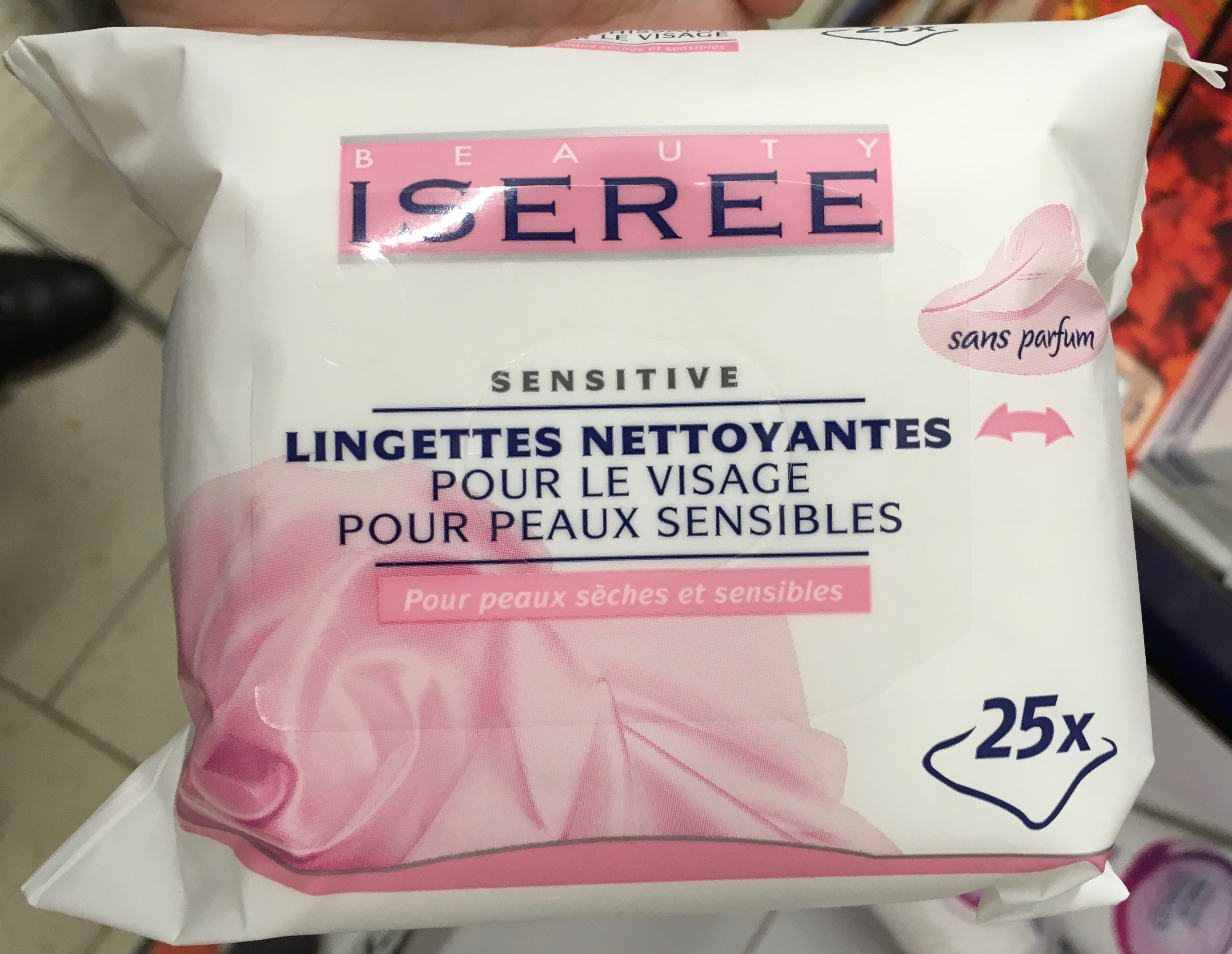 Sensitive Lingettes Nettoyantes pour peaux sèches et sensibles - Produit - fr