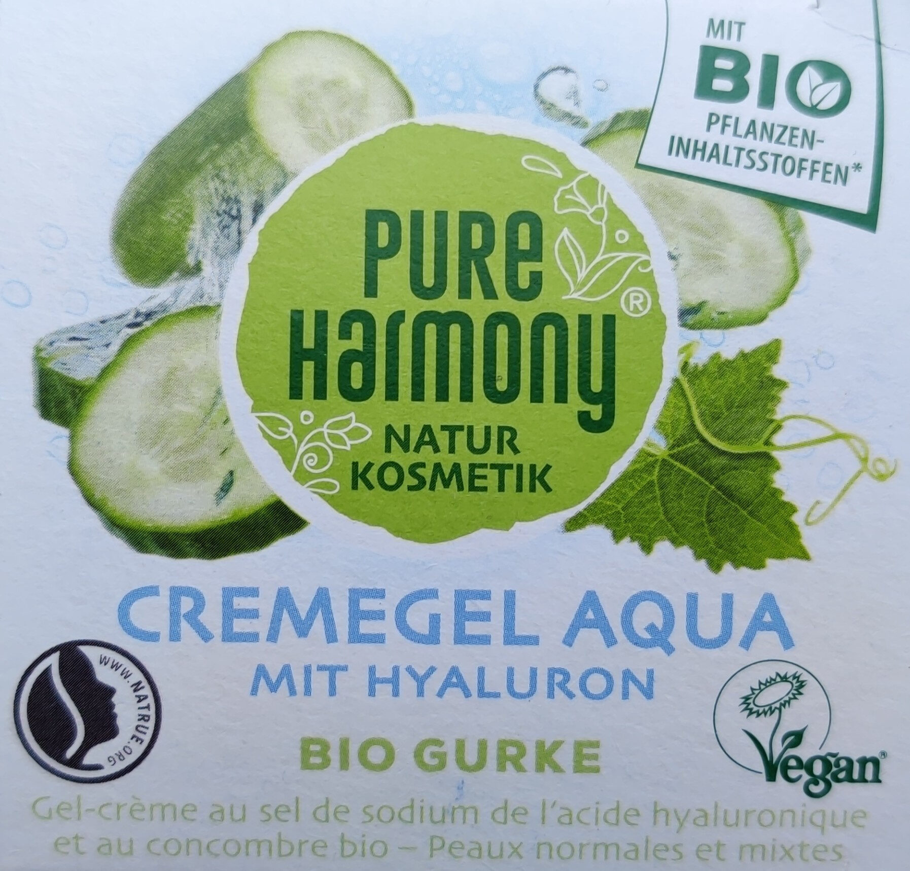 Cremegel Aqua mit Hyaluron - Produkt - de