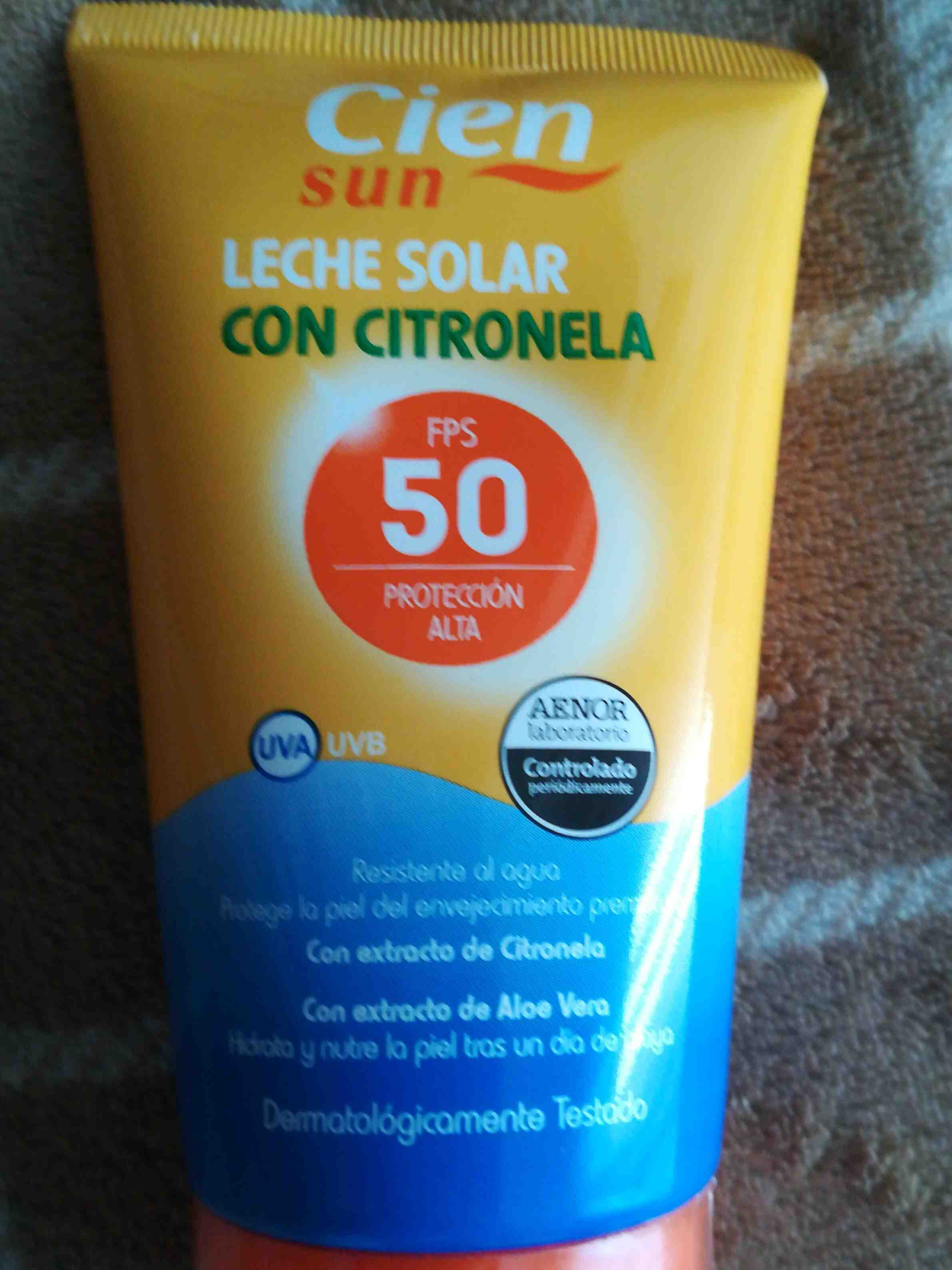 Cien crema solar - Producte - en