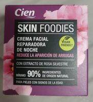 Skin foodies, crema facial reparadora de noche - Producte - es
