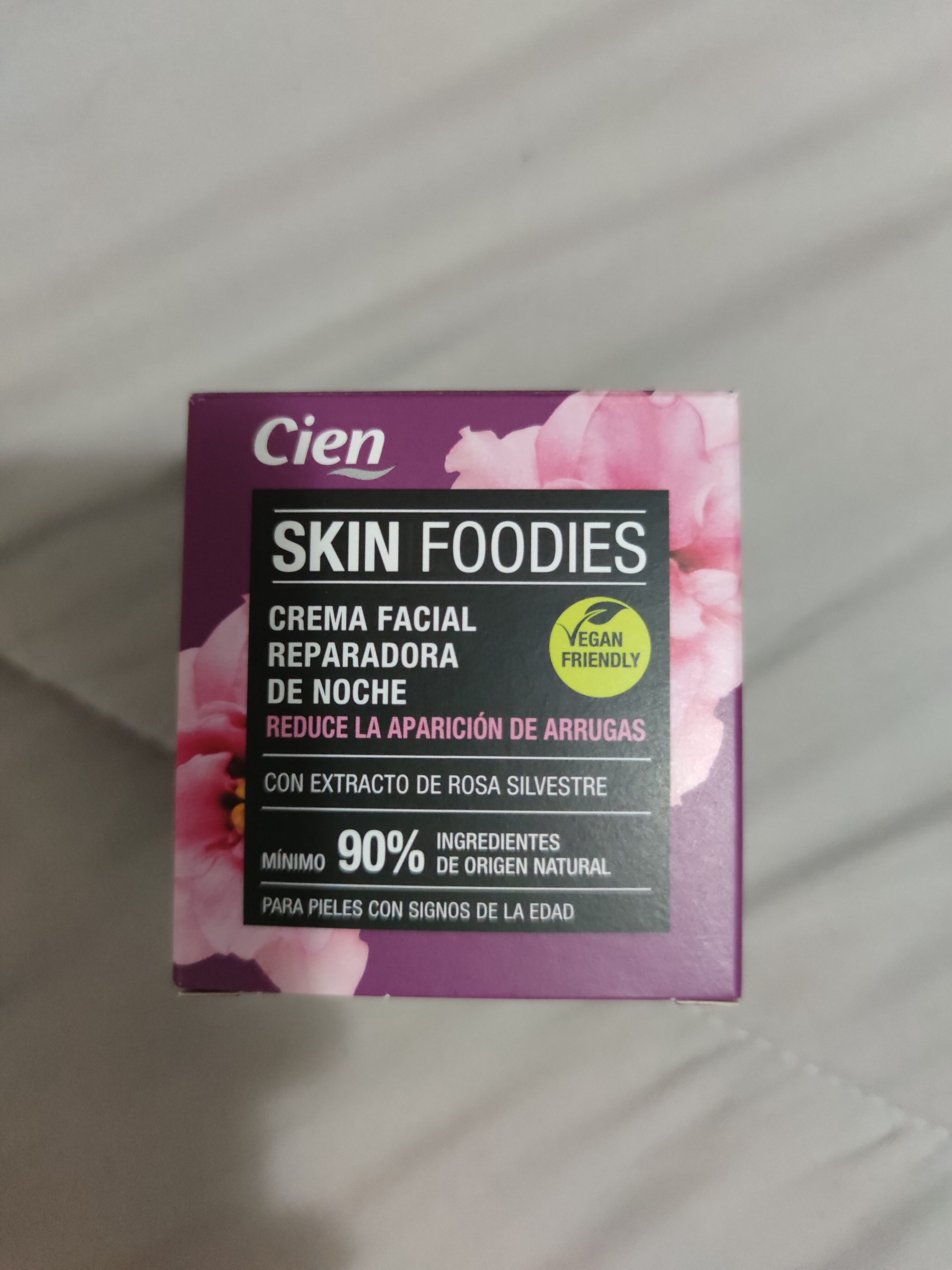 Skin foodies, crema facial reparadora de noche - Produit - fr