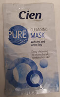 Cien Pure Cleansing Mask with zinc and white clay - Продукт - nl