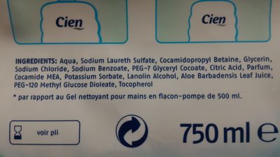 Savon liquide Sensitive (Recharge) - 1