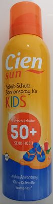Sofort-Schutz Sonnenspray für Kids 50+ - 1