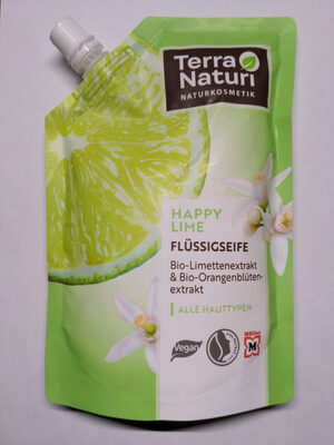 Terra Natuti Happy Lime Flüssigseife - Produkt