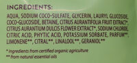Terra Natuti Happy Lime Flüssigseife - Ingredients - de