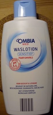 Ombia Med waslotion sensitief - Ingredients - nl