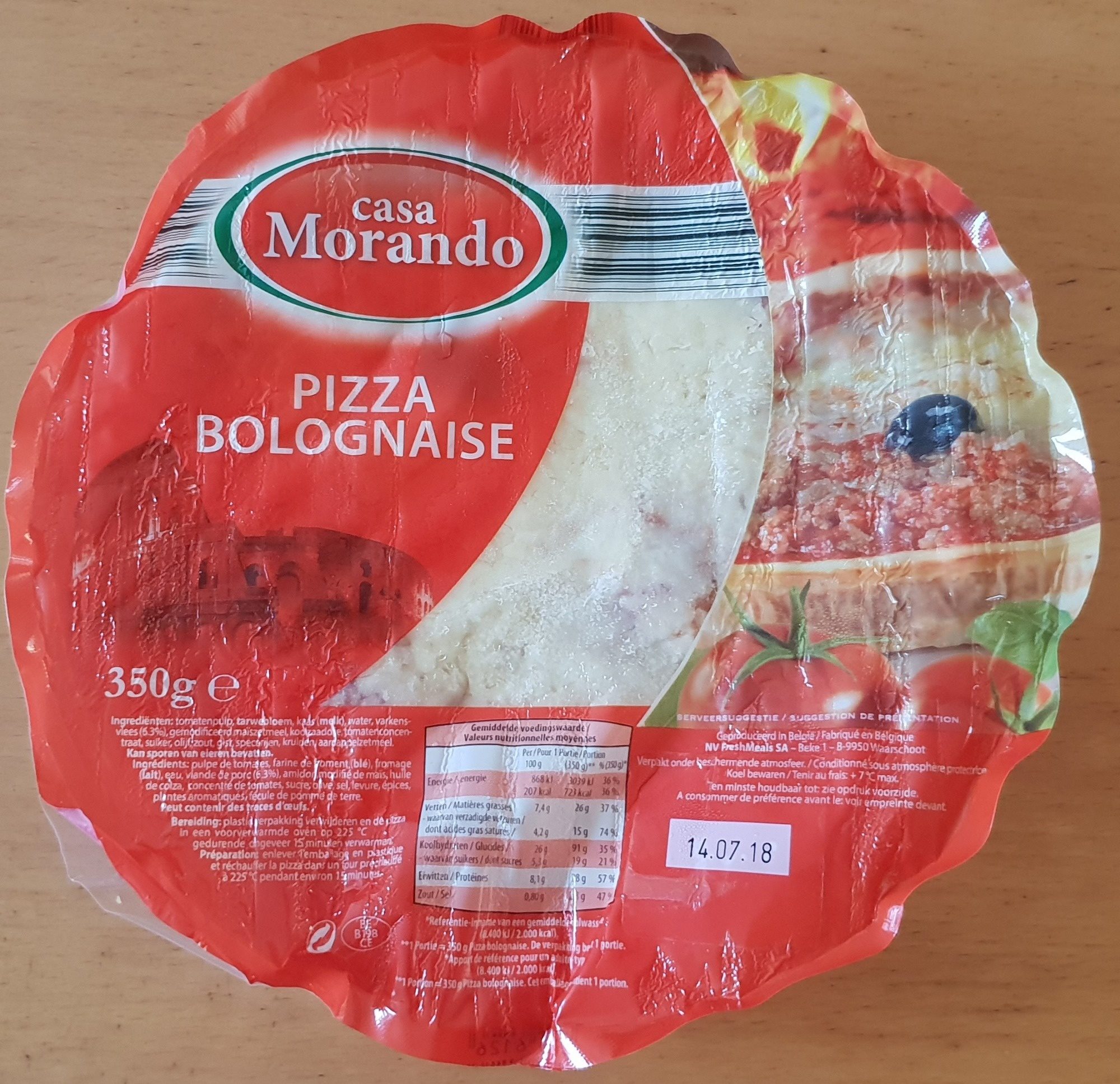 Casa Morando -  Pizza - Produit - fr