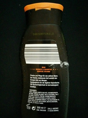Shower & Shampoo Sunrise Orange - Product