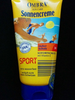 Sonnencreme Sport extra wasserfest - Produkt - de