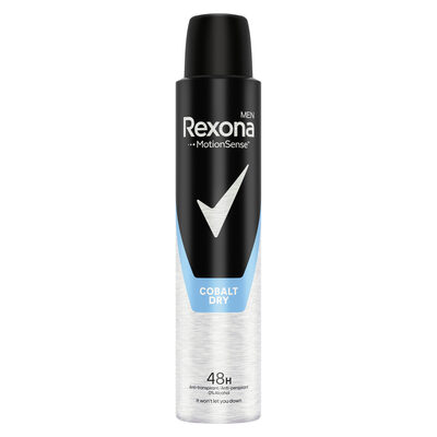 REXONA MEN Déodorant Anti-Transpirant Spray Cobalt Dry 200ml - 14