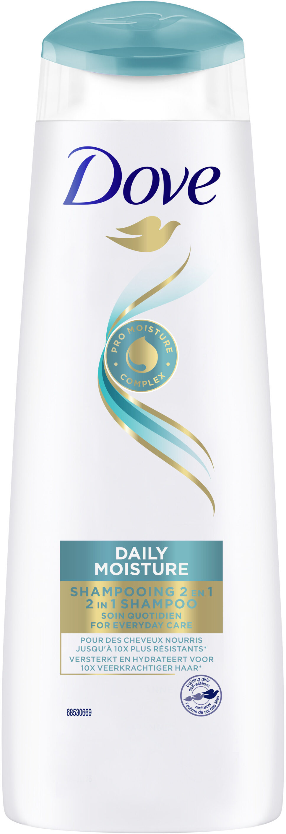Dove shamp daily2/1 250ml 6x - Product - fr