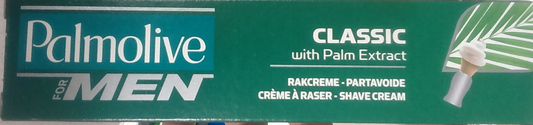 Classic with palm extract - Product - fr