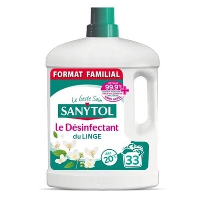 Désinfectant Du Linge Anti-Odeurs Parfum Fleurs Blanches - 1