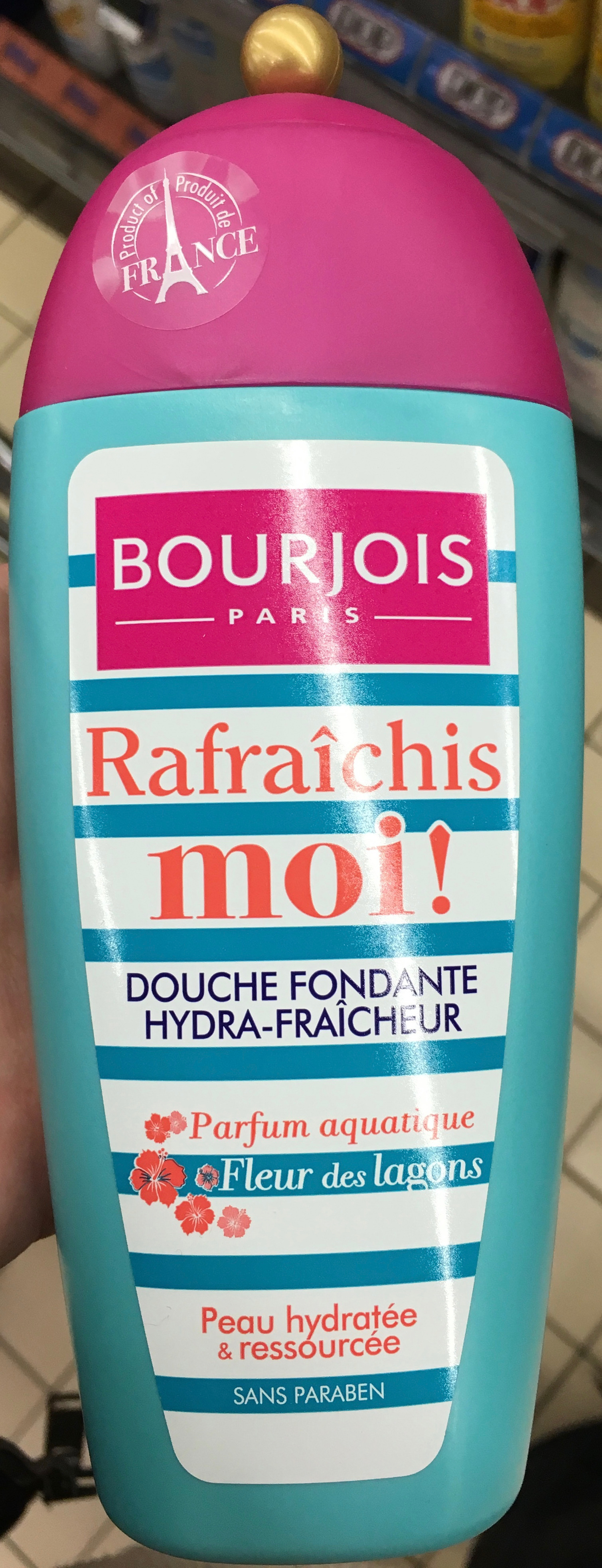 Rafraîchis moi ! Douche fondante hydra fraicheur Parfum aquatique Fleur des lagons - Product - fr