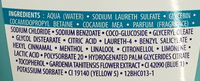 Rafraîchis moi ! Douche fondante hydra fraicheur Parfum aquatique Fleur des lagons - Ingredients - fr