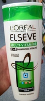 Elseve Multi-Vitaminé 2 en 1 Shampooing vitalité - Produit - fr