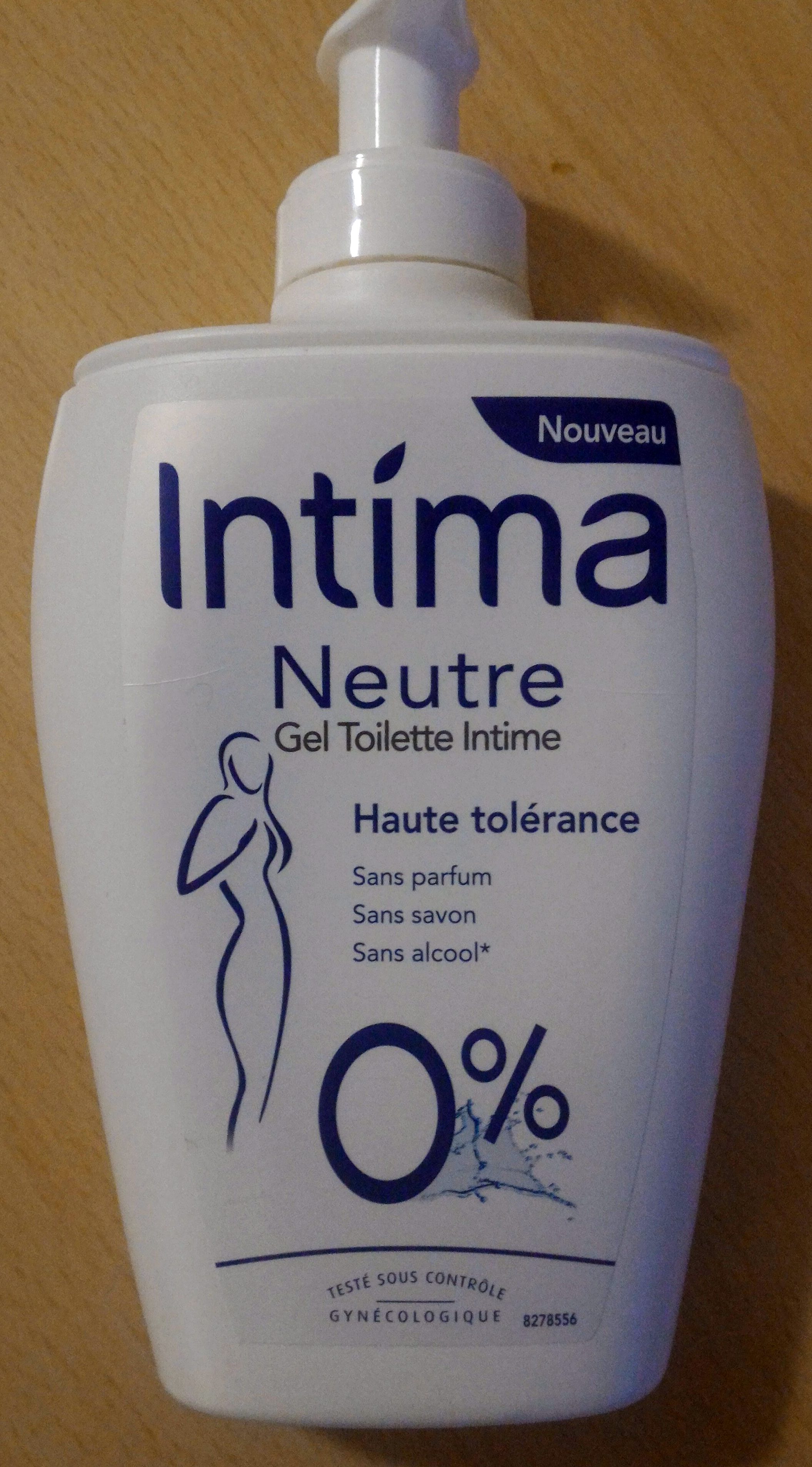 Neutre Gel Toilette Intime Haute tolérance 0% - Produit - fr