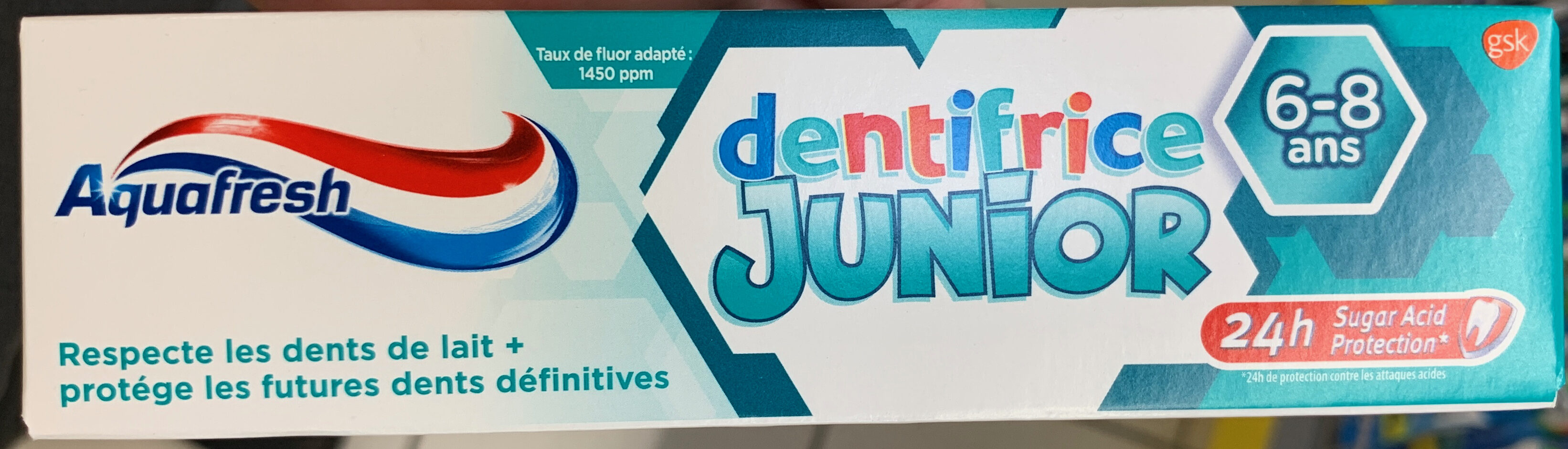 Dentifrice Junior 6-8 ans - Product - fr