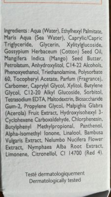 Hydra absolu - Ingrédients