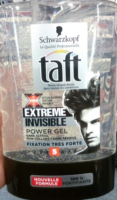 Taft Extreme Invisible Power Gel 5 - Produkt - fr