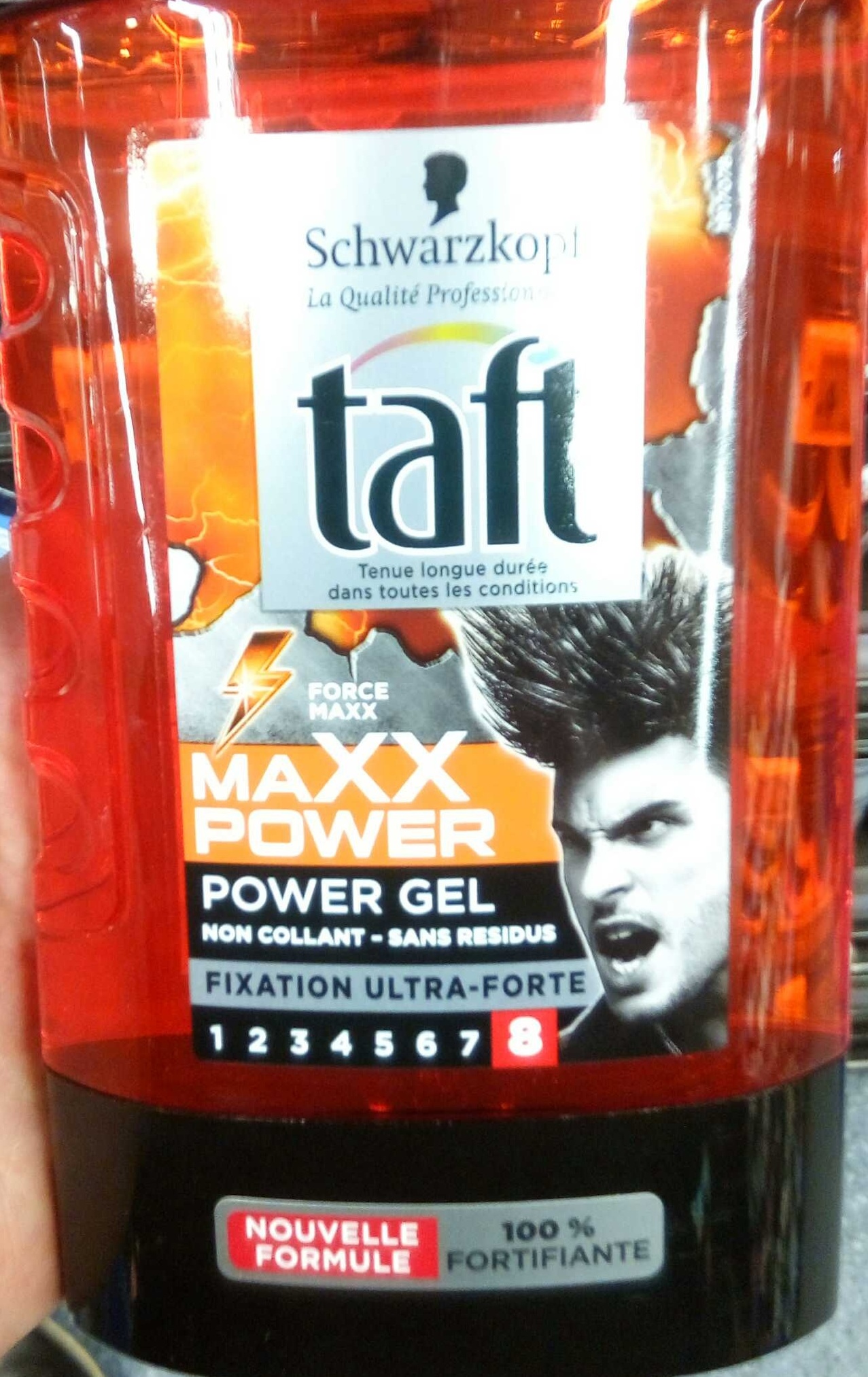 Taft MAXX Power Power Gel 8 - Produkt - fr
