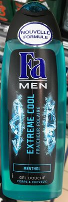 Men Extreme Cool Menthol Gel douche - Product