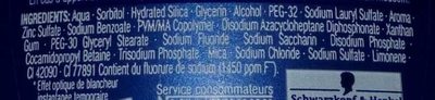 White booster - Ingredients
