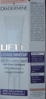 Lift + Lissage immédiat Gel-Crème Sublime Regard - 3