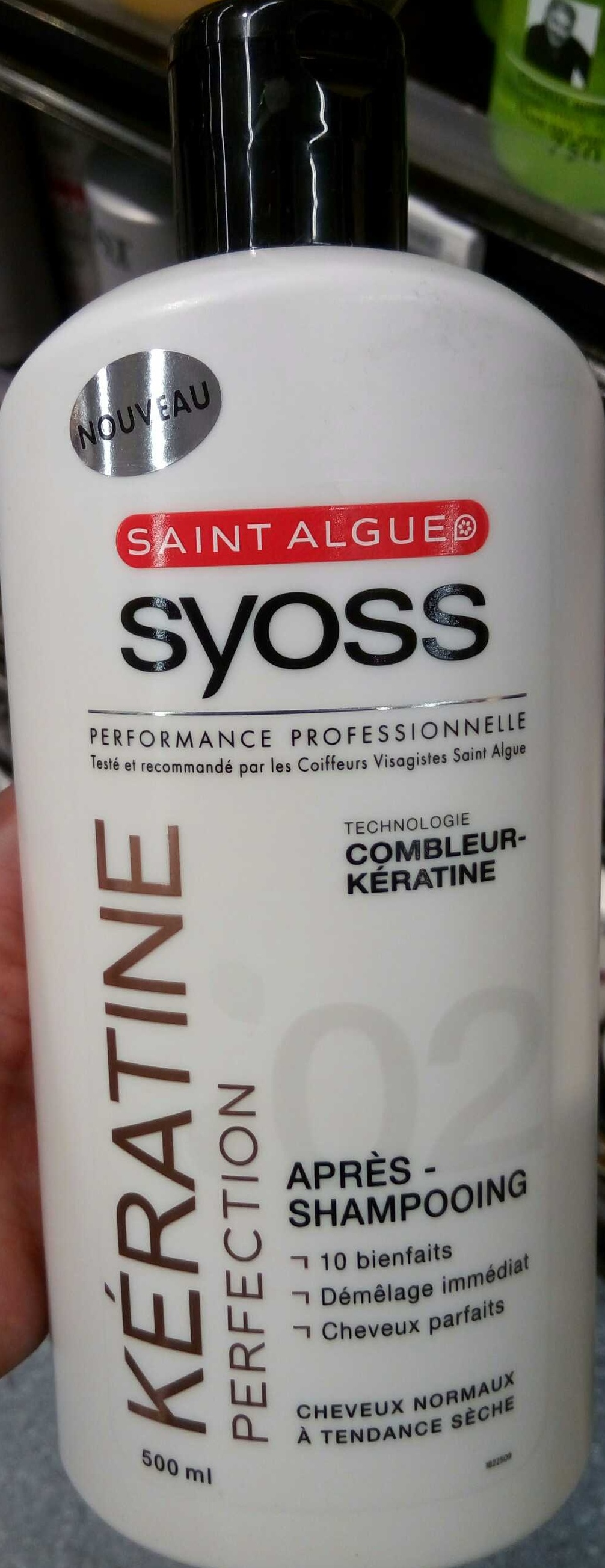 Syoss Kératine Perfection Après-Shampooing - Product - fr