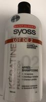 Syoss Kératine Perfection après shampooing (lot de 2) - Tuote - fr