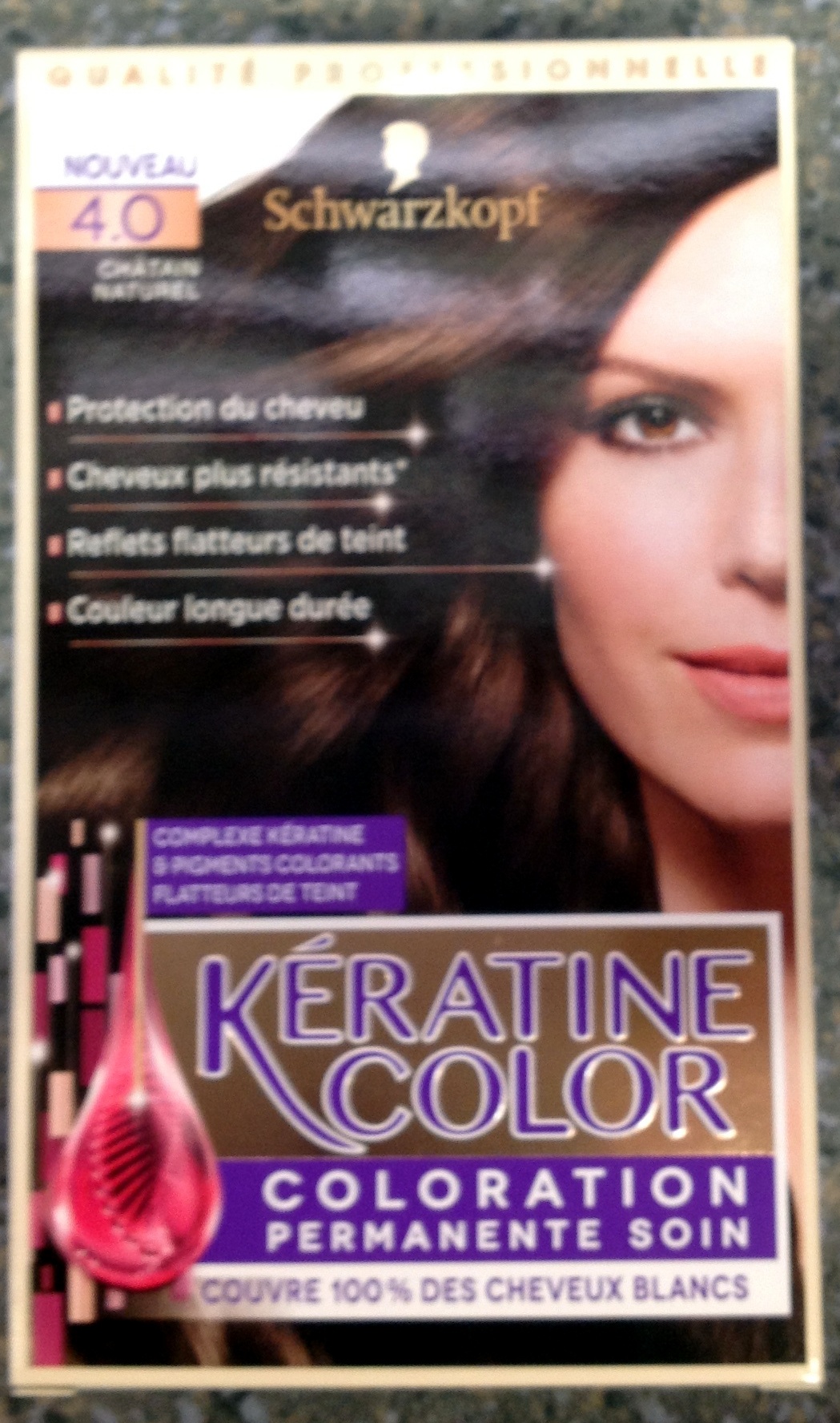 Kératine Color Châtain Naturel 4.0 - Product - fr