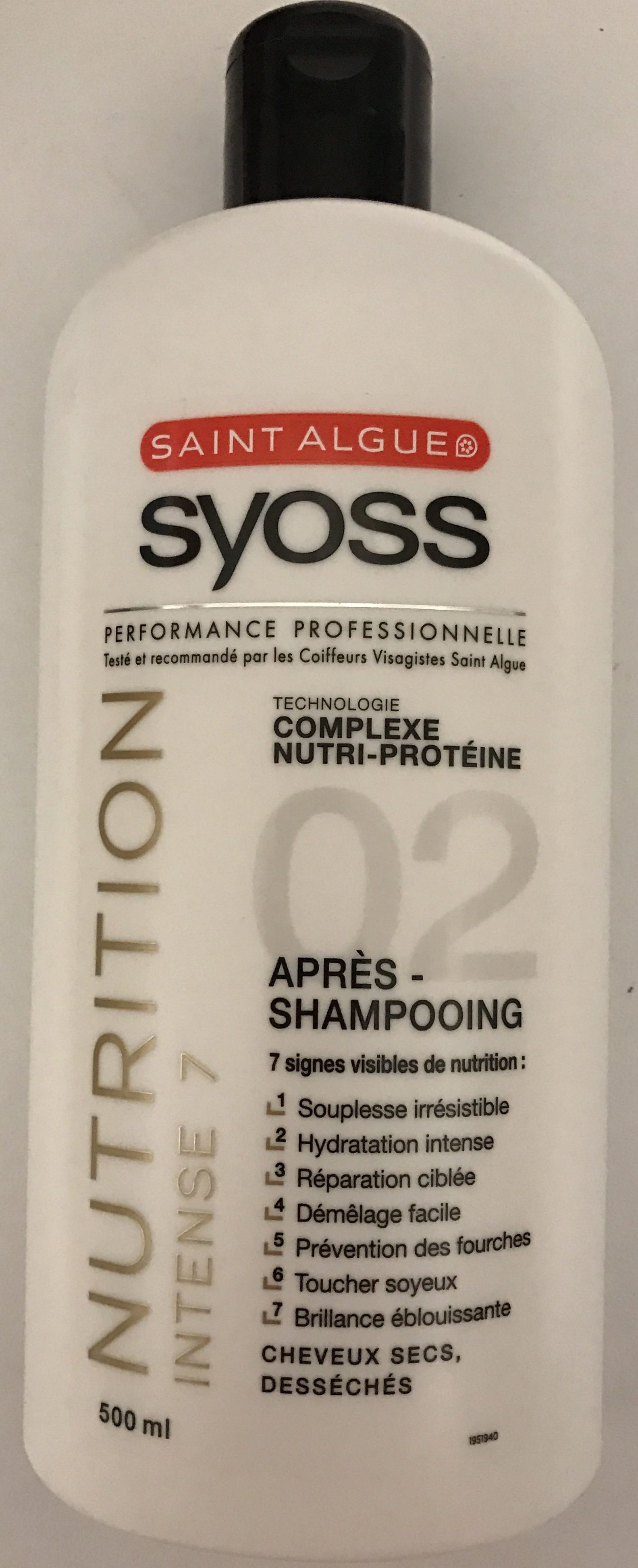 Syoss Nutrition Intense 7 Après-Shampooing - Product - fr