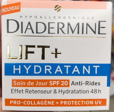 Lift+ Hydratant Soin de Jour SPF 20 Pro-Collagène + Protection UV - Product - fr