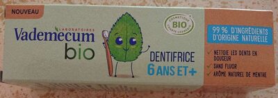 Dentifrice bio 6 ans et + - מוצר - fr