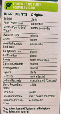 Argilphytol - Ingredients - fr