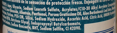 Oxygen Fresh Protection Sensitive - Ingrédients - fr