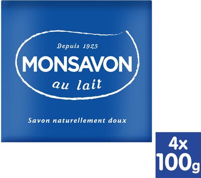 Monsavon Savon Lavant Antibactérien L'Authentique 4x100g - Product - fr