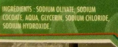 Savon de Marseille Huile d'olive - Ingredients
