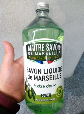 Savon liquide de Marseille extra doux Olive - 2