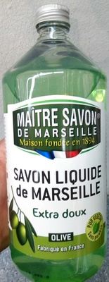 Savon liquide de Marseille extra doux Olive - Produit - fr