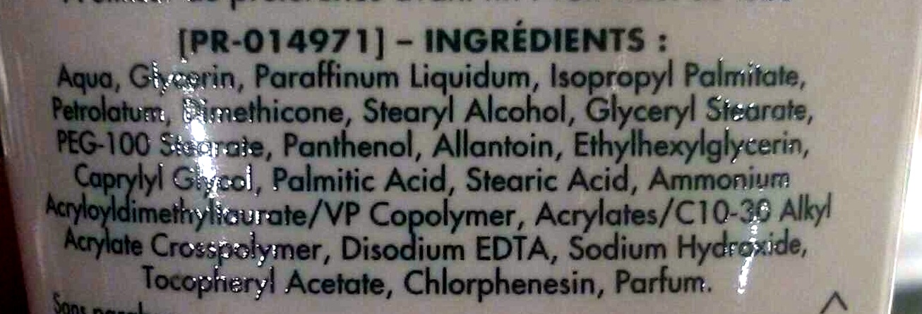  - Ingredientes - fr