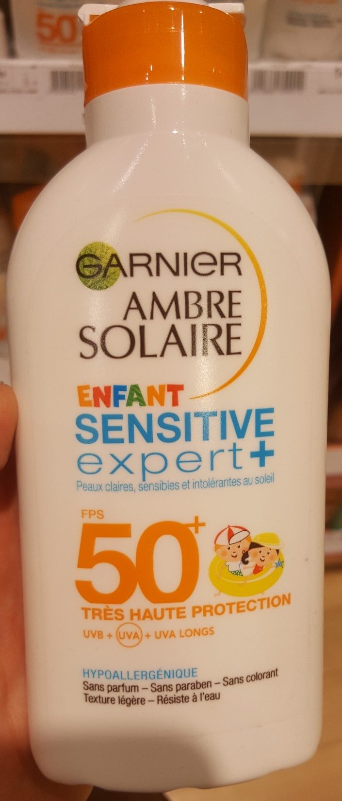 Ambre Solaire Enfant Sensitive Expert + - Product - fr