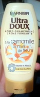 Après-shampooing crème fondante à la camomille et miel de fleurs - Produit - fr