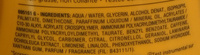 Body Tonic Lait hydratant fermeté - Ingrédients - fr