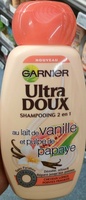 Shampooing 2 en 1 au lait de vanille et pulpe de papaye - Product - en