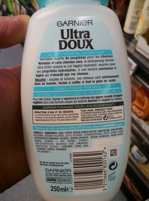 Ultra Doux Shampooing au lait végétal hydratant - 1